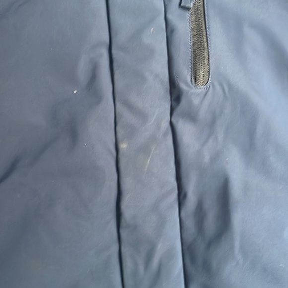 HOLLISTER CALIFORNIA all-weather blue parka coat size large - Picture 2 of 11